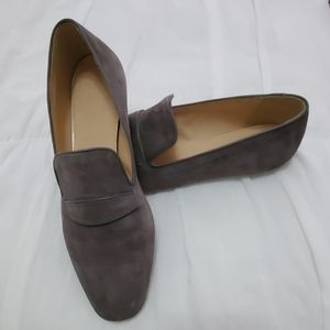 J.Crew suede loafers
